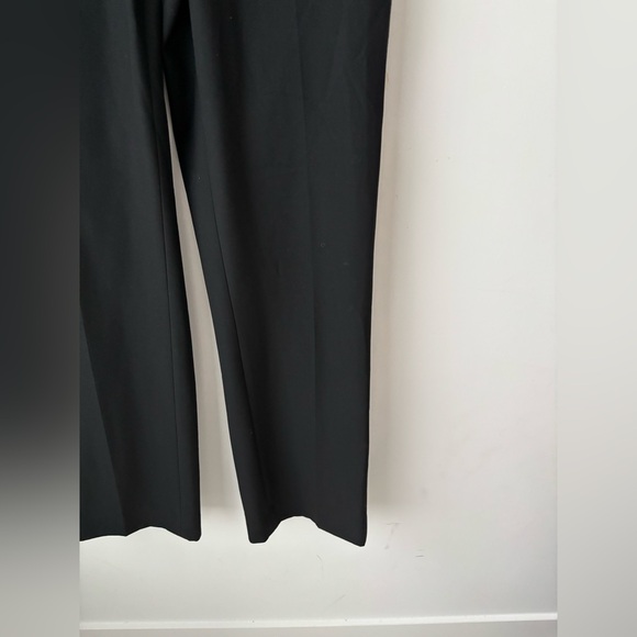 Babaton Atelier Black Tailored Trousers Size 8 High Rise Straight Leg Work Pants - Picture 4 of 11